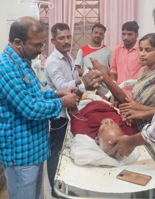 Telangana039s greenman Ramaiah injured in accident